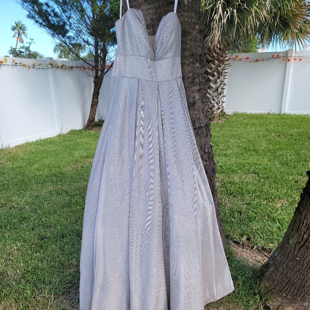 Ball gown bridesmaid dress